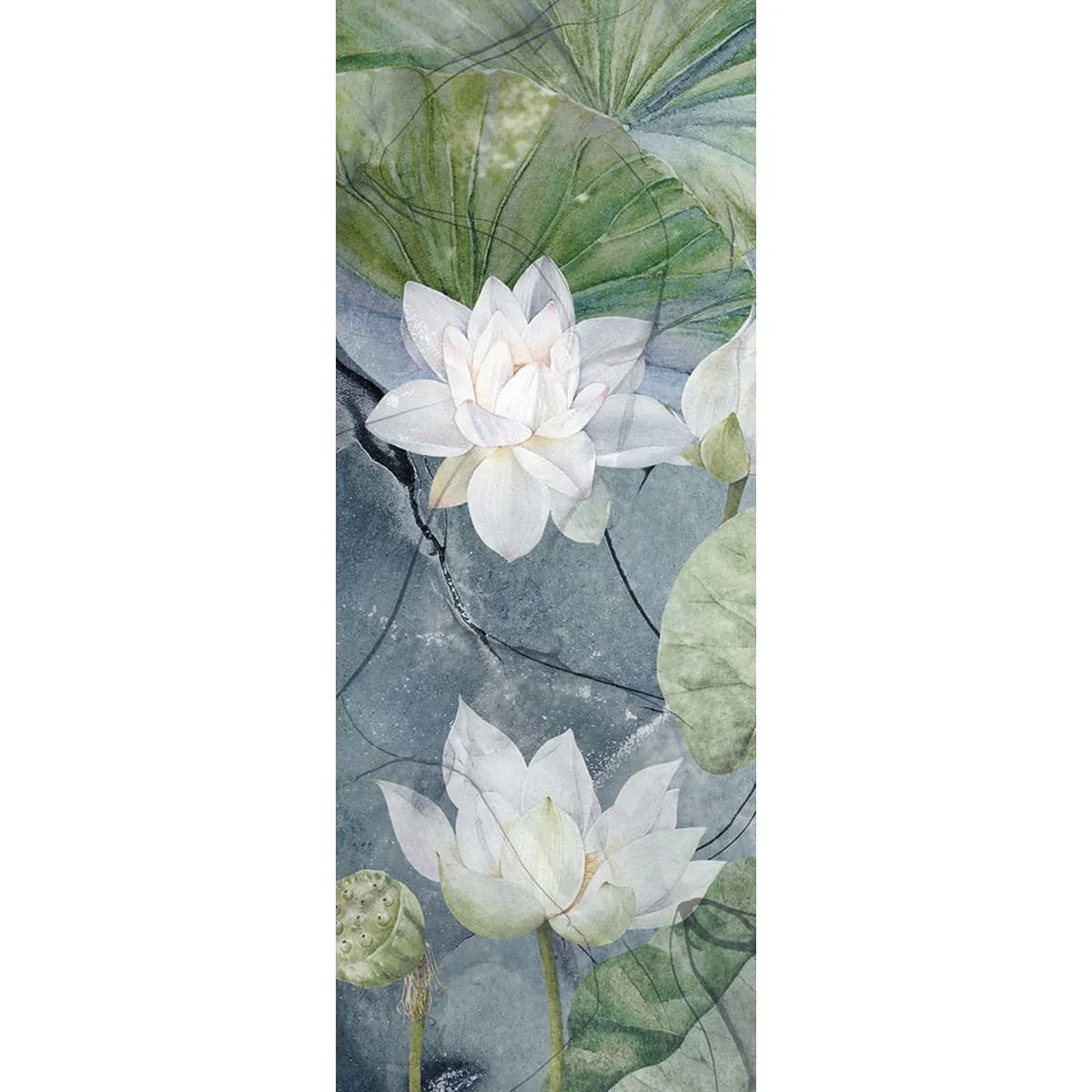 Дизайнерские фотообои рулонные Citydecor Blossom 26 на флизелиновой основе 100x260 см