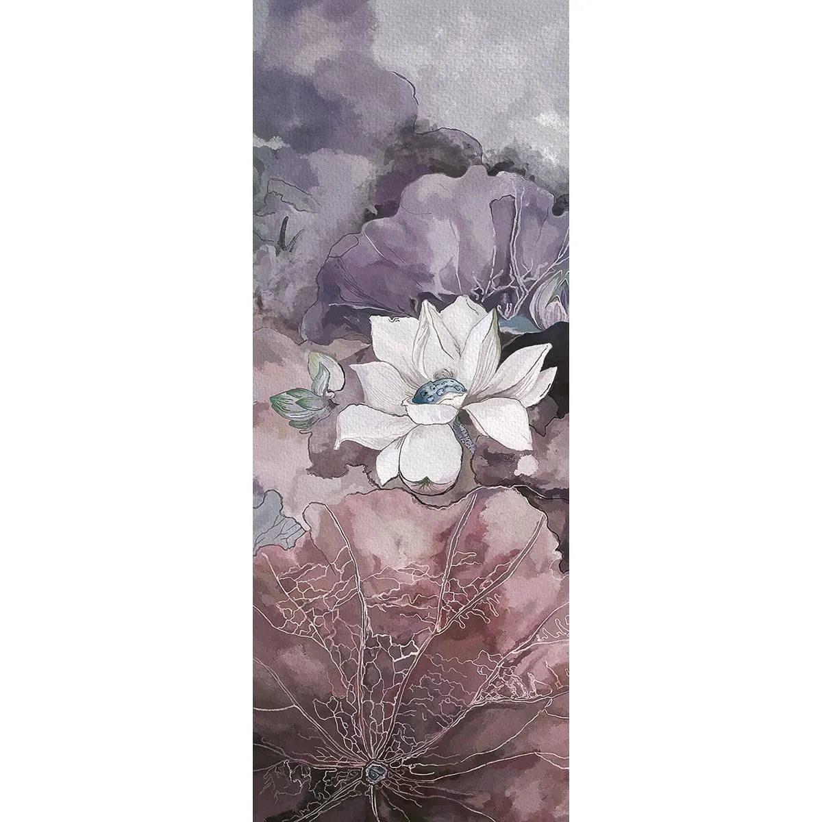 Дизайнерские фотообои рулонные Citydecor Blossom 3 на флизелиновой основе 100x260 см
