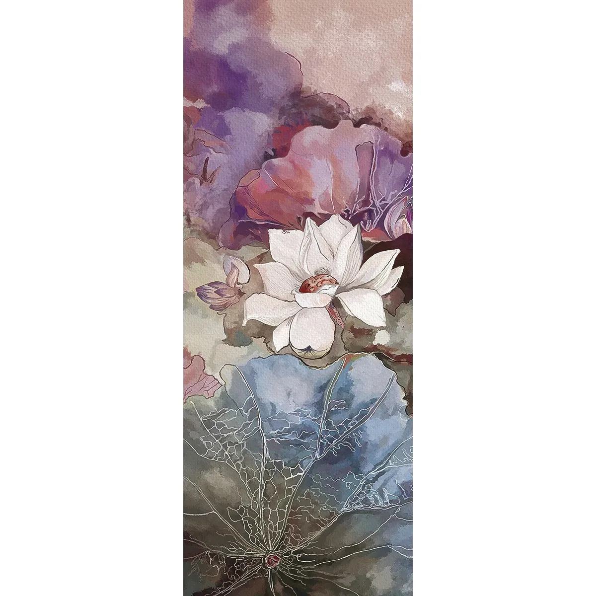 Дизайнерские фотообои рулонные Citydecor Blossom 6 на флизелиновой основе 100x260 см