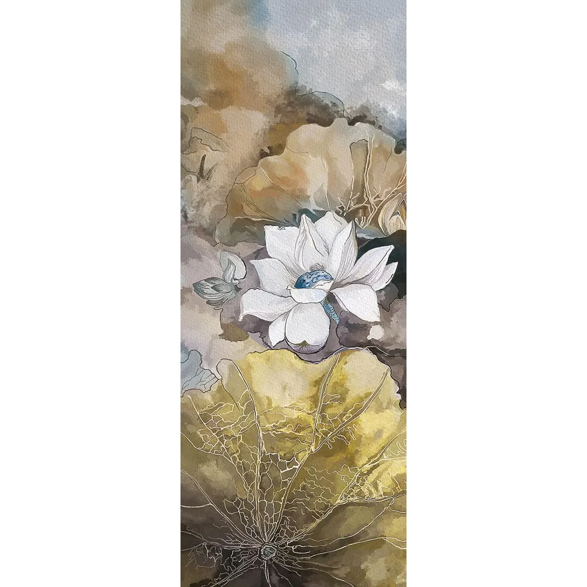 Дизайнерские фотообои рулонные Citydecor Blossom 7 на флизелиновой основе 100x260 см
