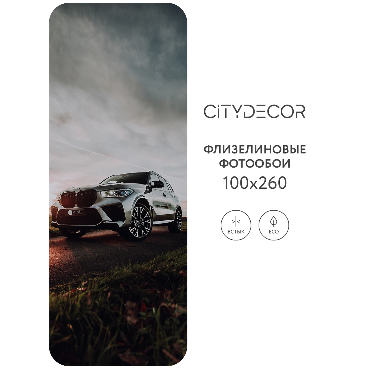 Фотообои рулонные Citydecor Транспорт 150 на флизелиновой основе 100x260 см