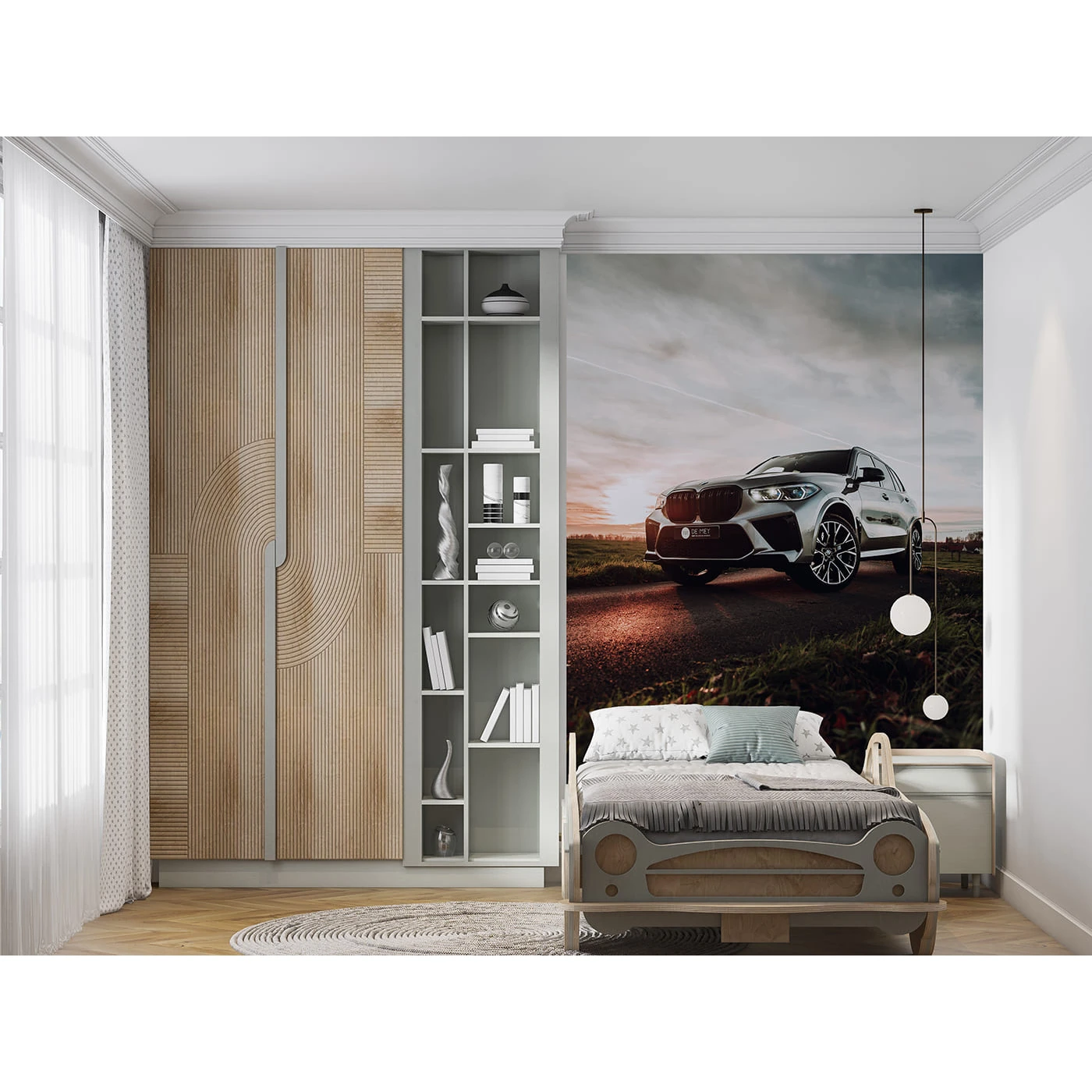 Фотообои рулонные Citydecor Транспорт 150 на флизелиновой основе 100x260 см