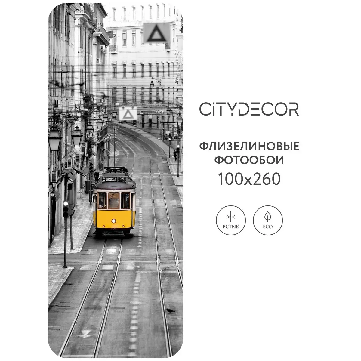 Фотообои рулонные Citydecor Города и Архитектура 51 на флизелиновой основе 100x260 см