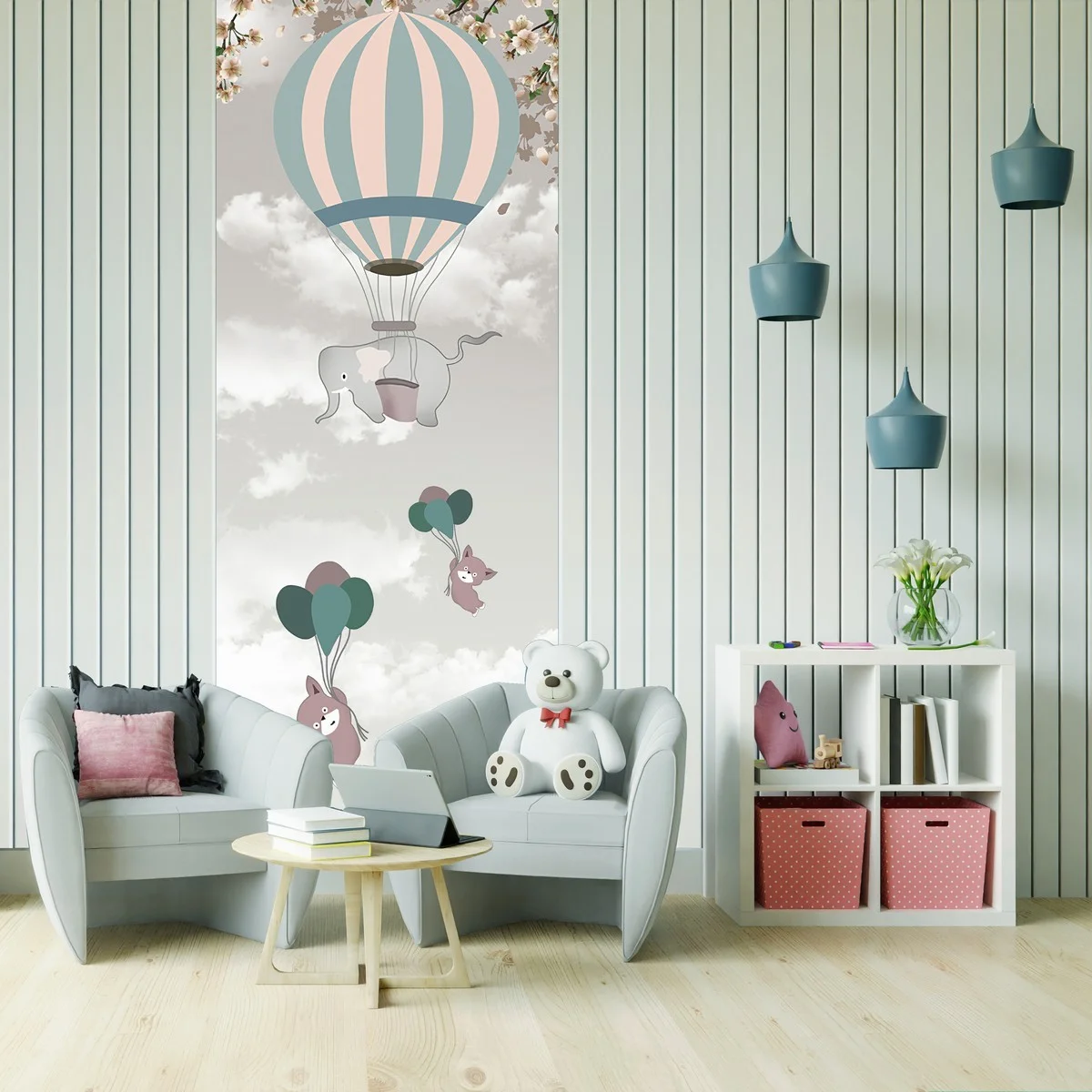 Фотообои рулонные Citydecor Cute&amp;Lovely 11 на флизелиновой основе 100x260 см