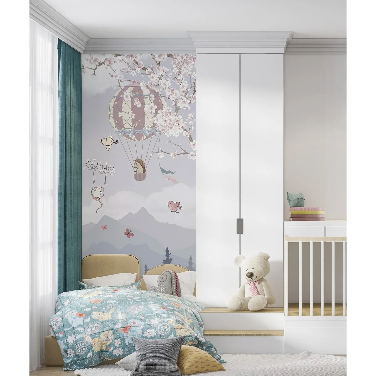 Фотообои рулонные Citydecor Cute&amp;Lovely 13 на флизелиновой основе 100x260 см