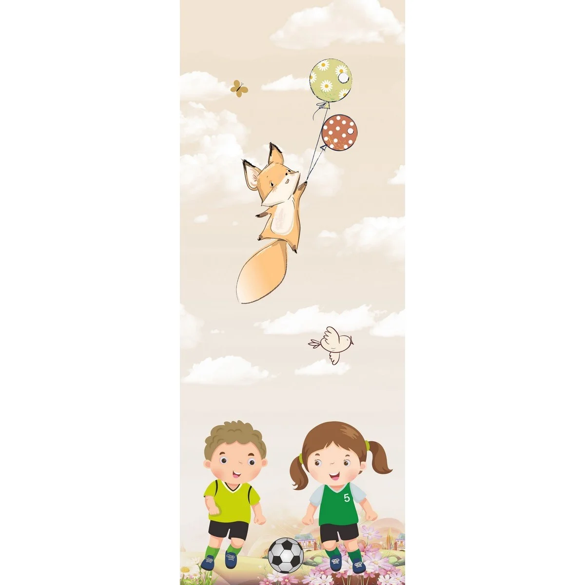 Фотообои рулонные Citydecor Cute&Lovely 14 на флизелиновой основе 100x260 см