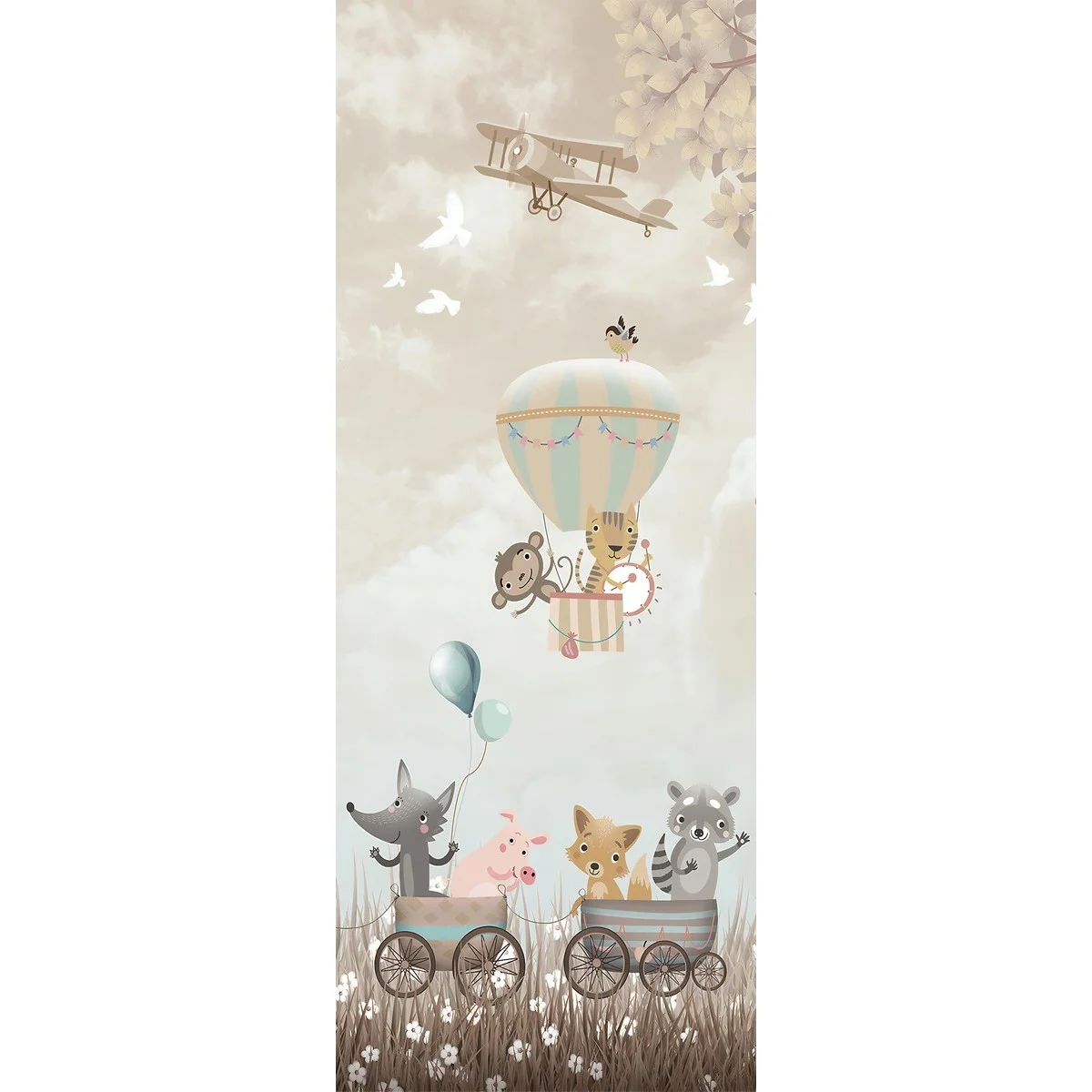 Фотообои рулонные Citydecor Cute&Lovely 17 на флизелиновой основе 100x260 см
