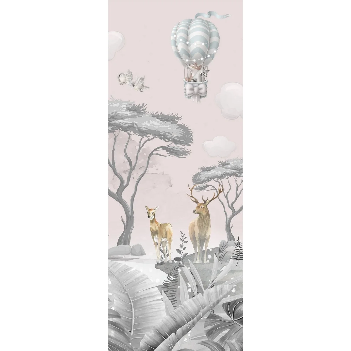 Фотообои рулонные Citydecor Cute&Lovely 38 на флизелиновой основе 100x260 см