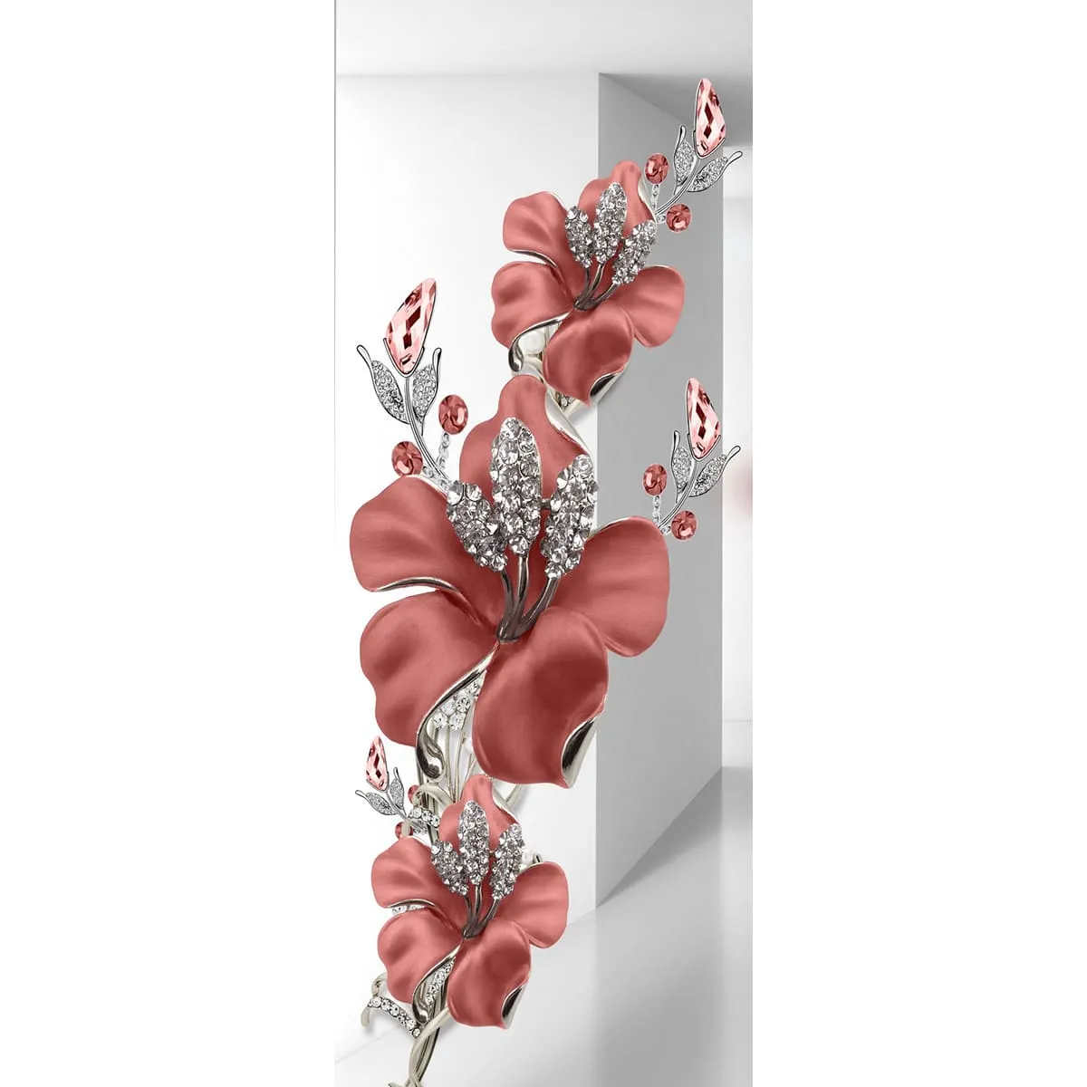 Фотообои рулонные Citydecor Цветочная абстракция 12 на флизелиновой основе 100x260 см