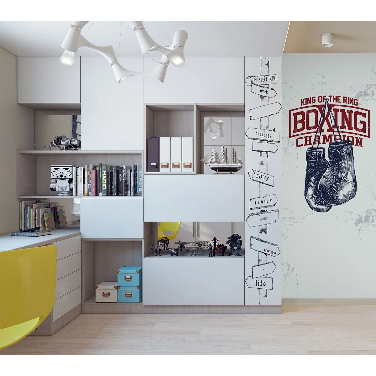 Фотообои рулонные Citydecor Детская 120 на флизелиновой основе 100x260 см