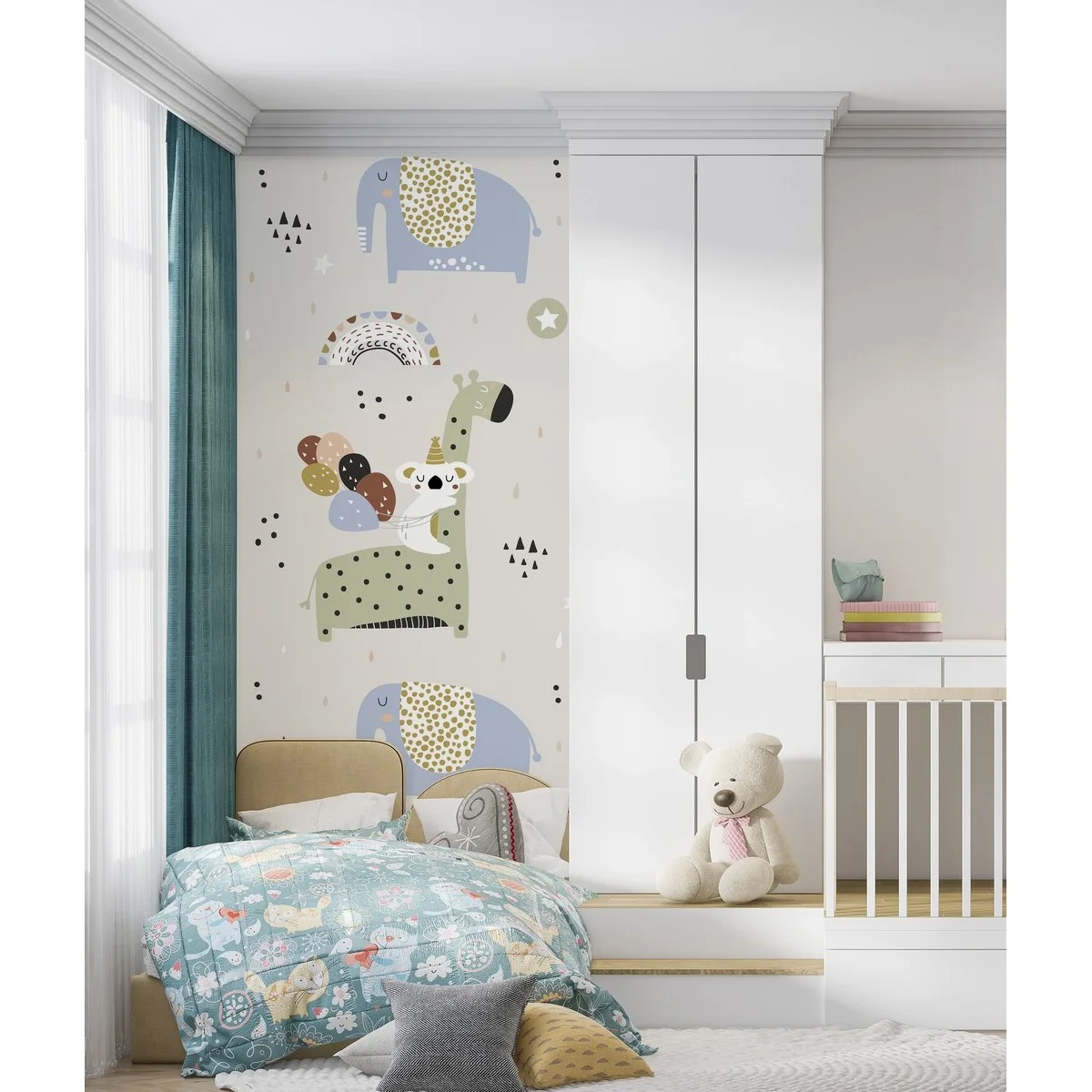 Фотообои рулонные Citydecor Детская 126 на флизелиновой основе 100x260 см