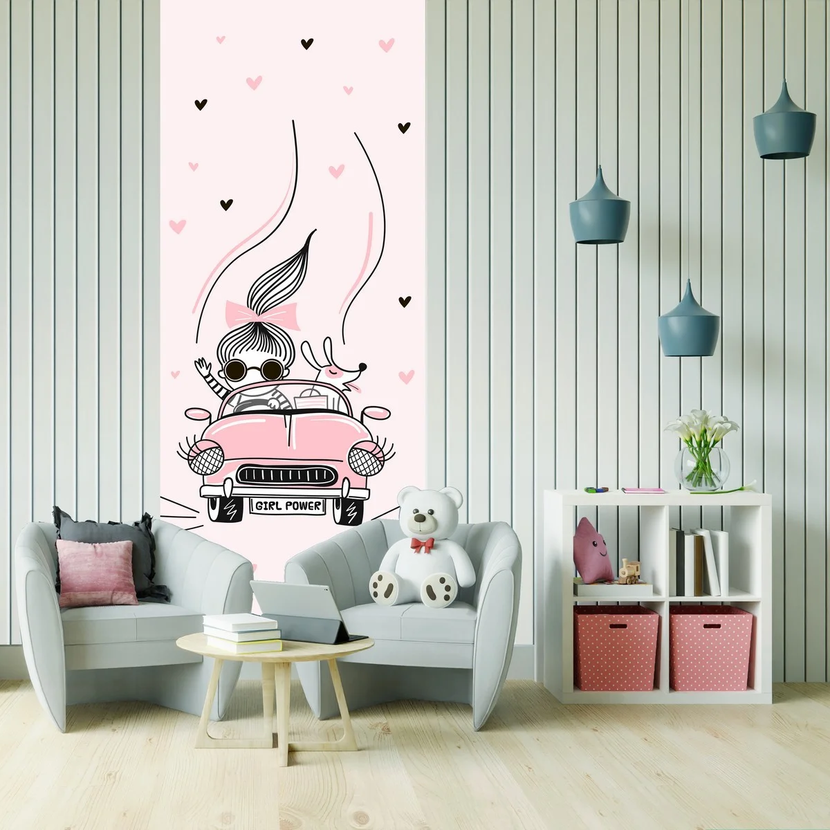 Фотообои рулонные Citydecor Детская 133 на флизелиновой основе 100x260 см