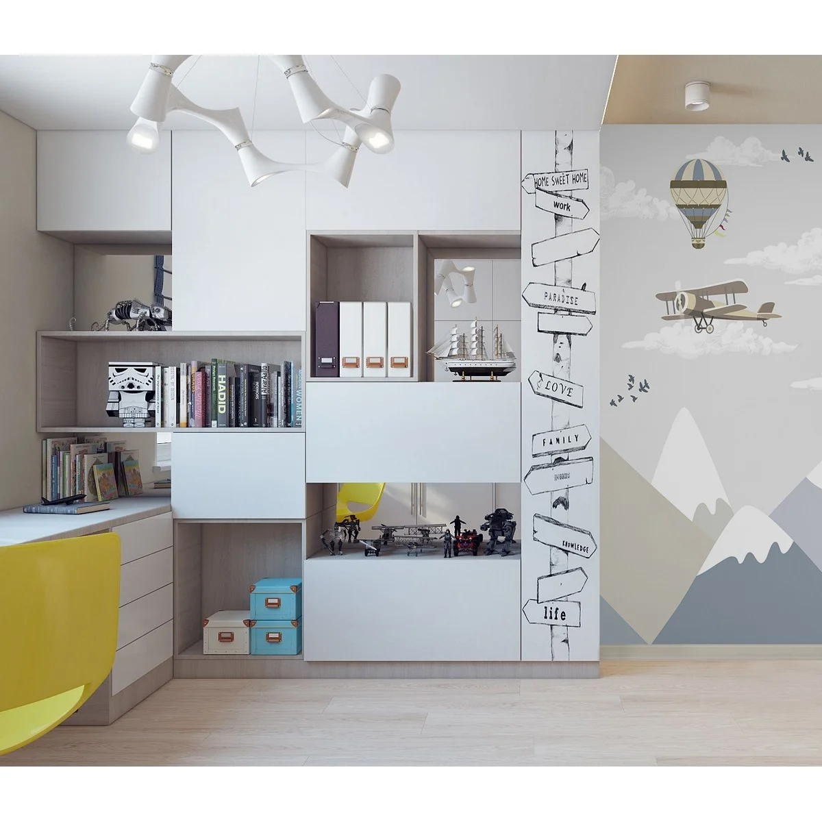 Фотообои рулонные Citydecor Детская 144 на флизелиновой основе 100x260 см