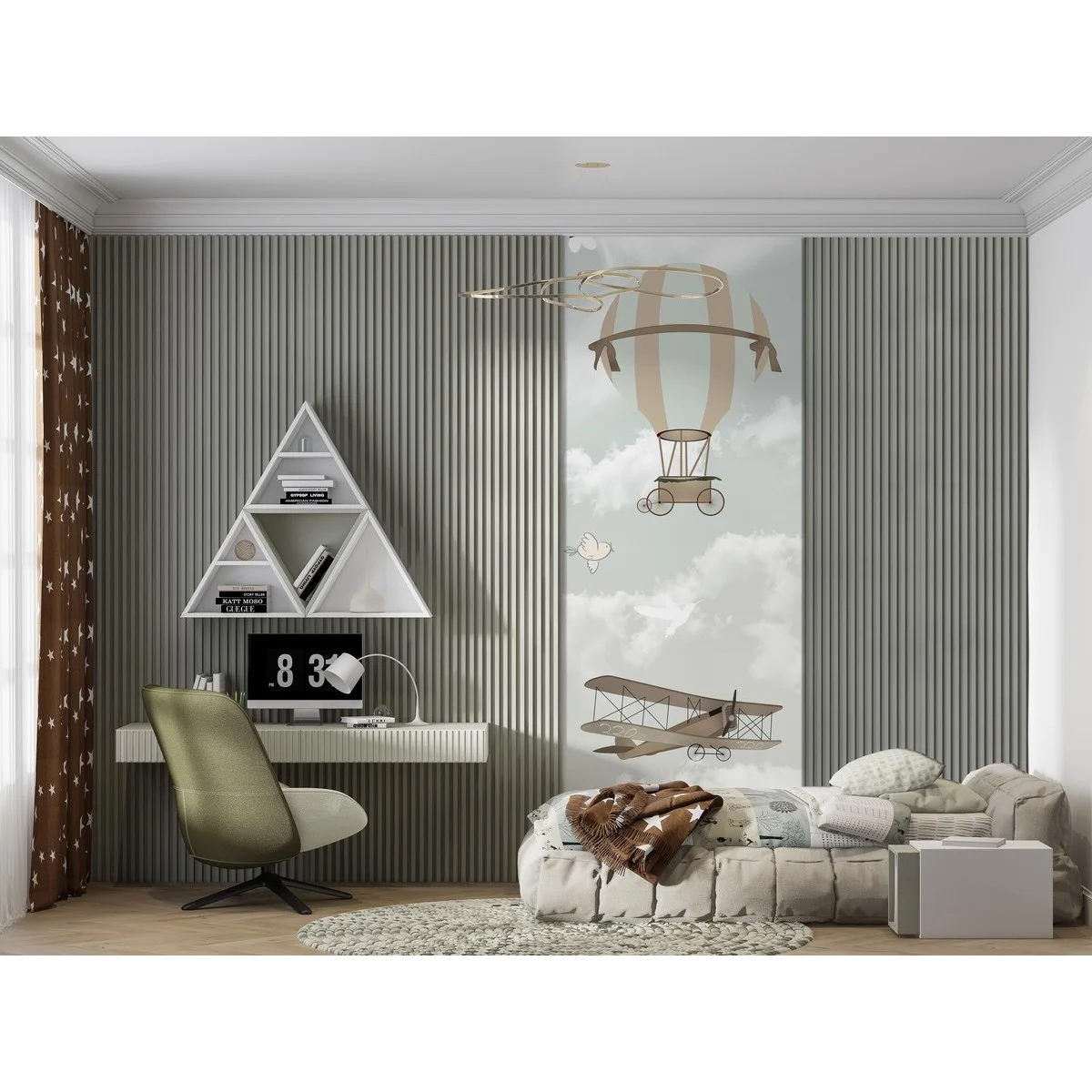 Фотообои рулонные Citydecor Детская 173 на флизелиновой основе 100x260 см