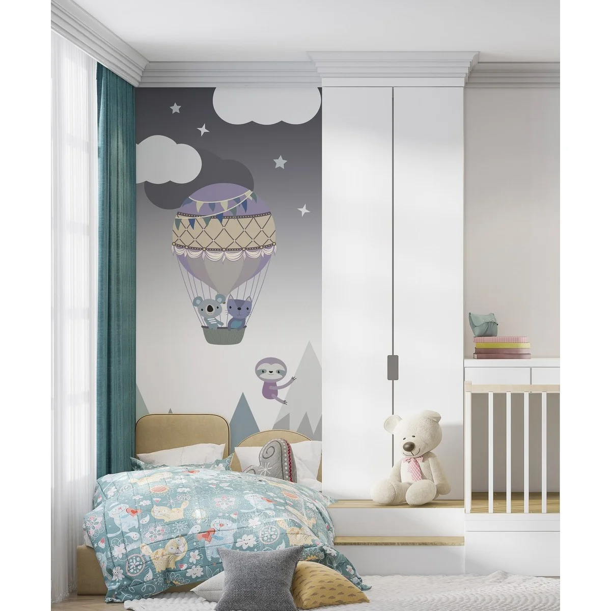 Фотообои рулонные Citydecor Детская 176 на флизелиновой основе 100x260 см