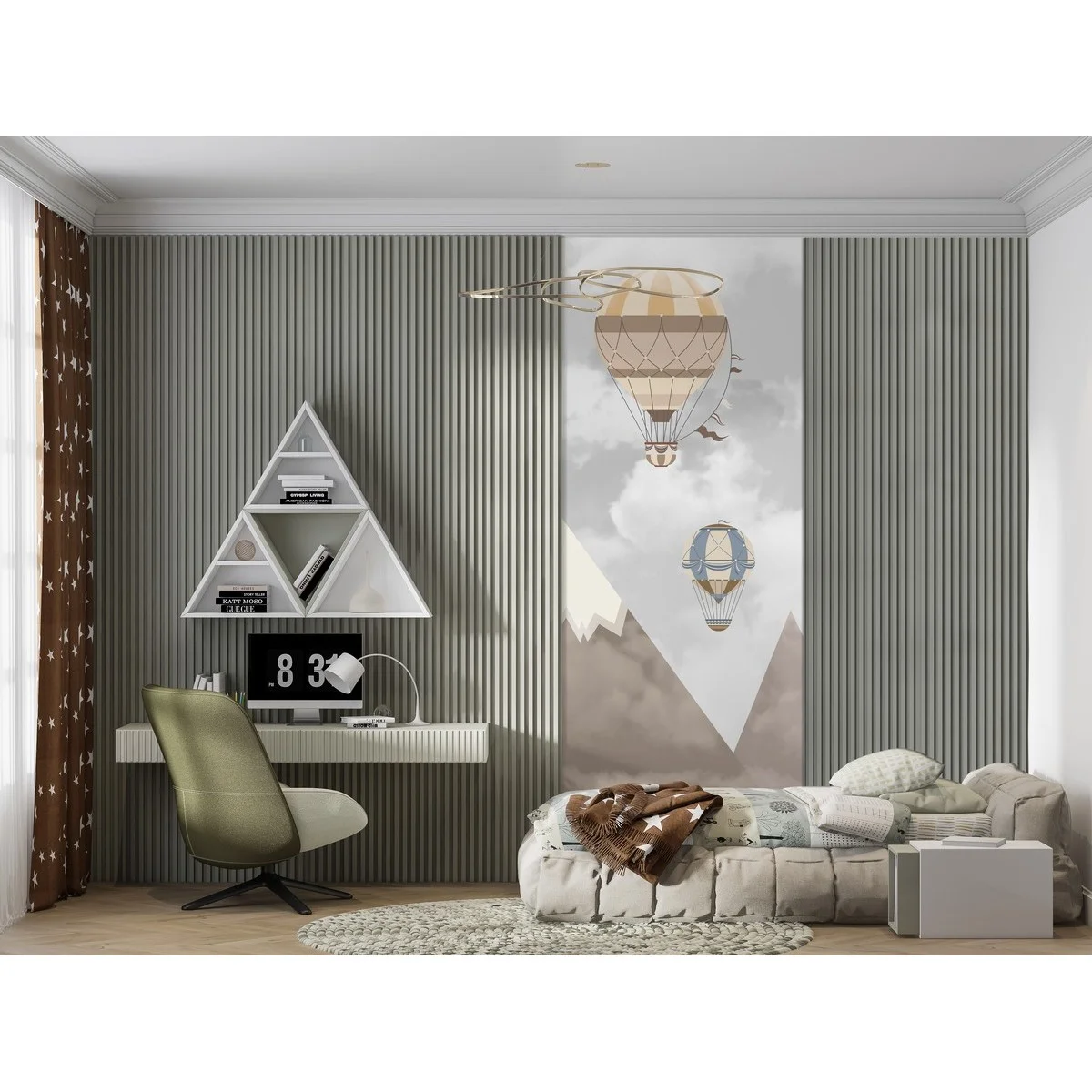 Фотообои рулонные Citydecor Детская 180 на флизелиновой основе 100x260 см