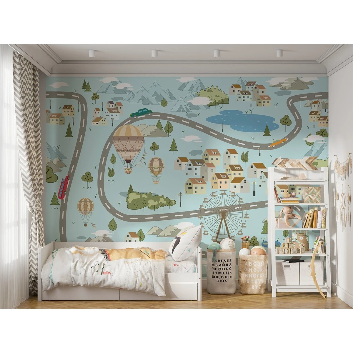 Фотообои рулонные Citydecor Детская 30 на флизелиновой основе 100x260 см