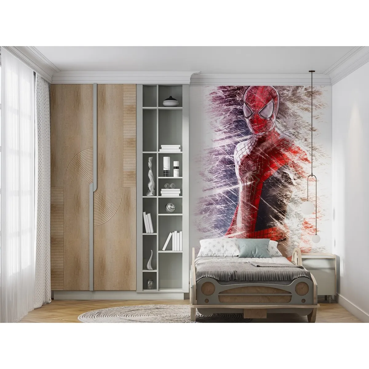 Фотообои рулонные Citydecor Детская 377 на флизелиновой основе 100x260 см