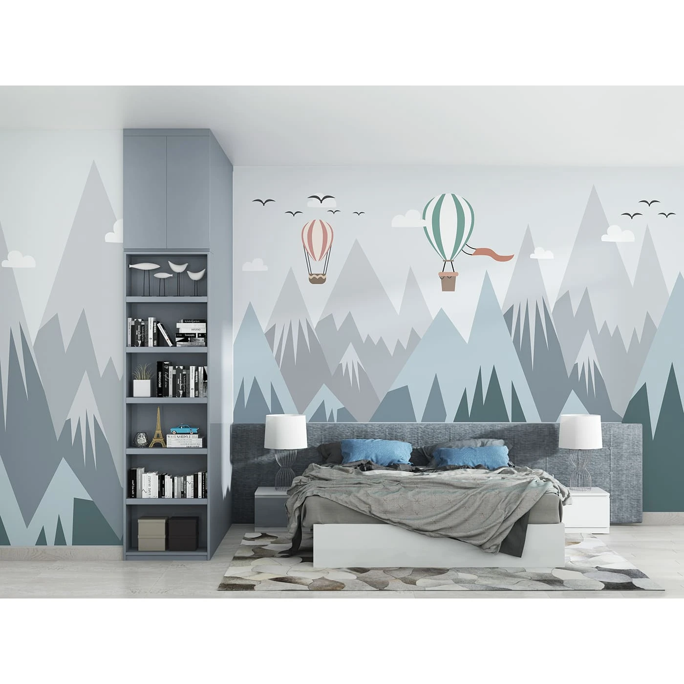 Фотообои рулонные Citydecor Детская 404 на флизелиновой основе 100x260 см