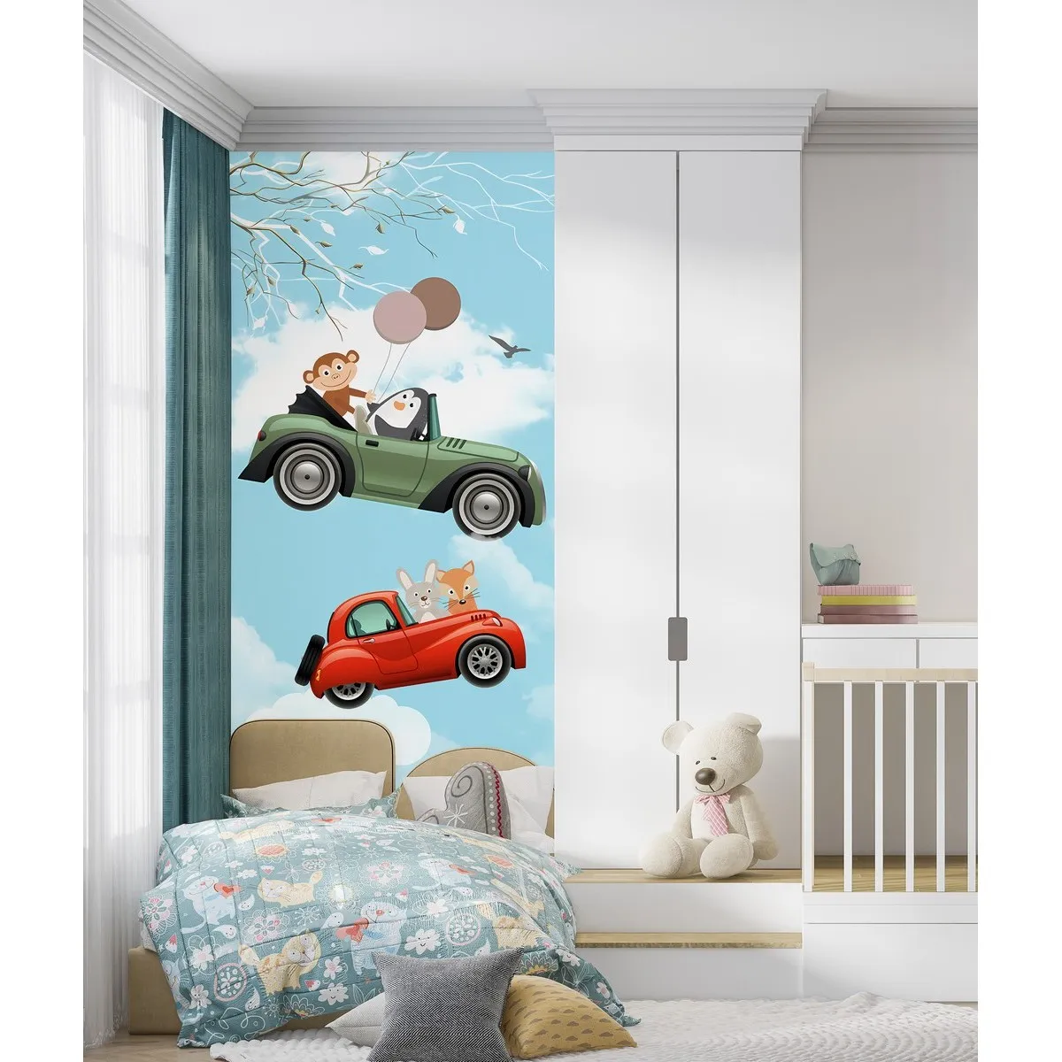 Фотообои рулонные Citydecor Детская 433 на флизелиновой основе 100x260 см