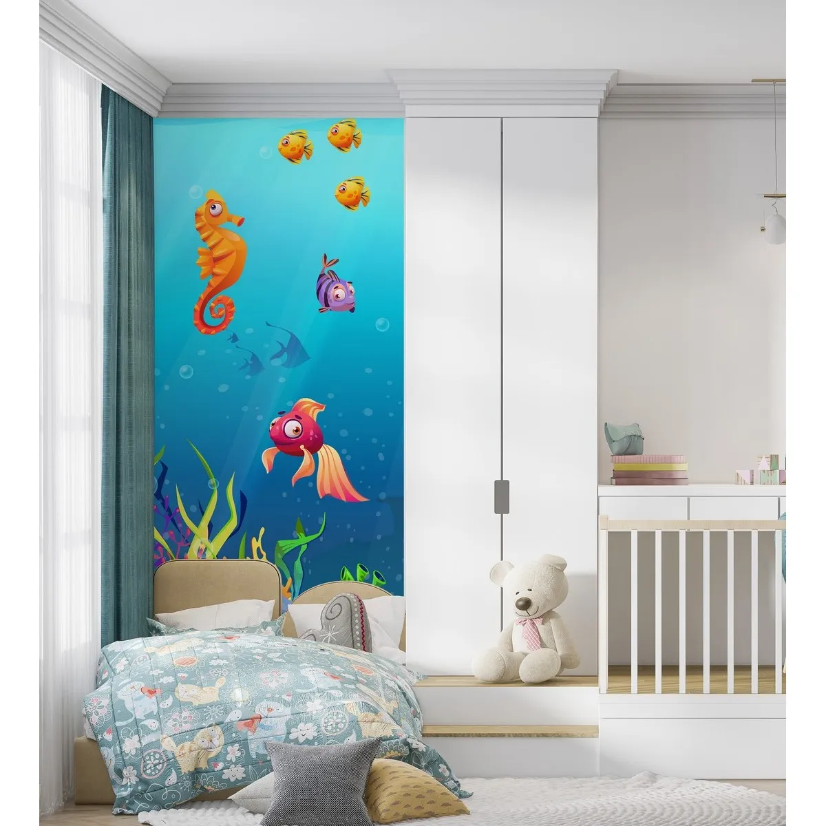 Фотообои рулонные Citydecor Детская 445 на флизелиновой основе 100x260 см