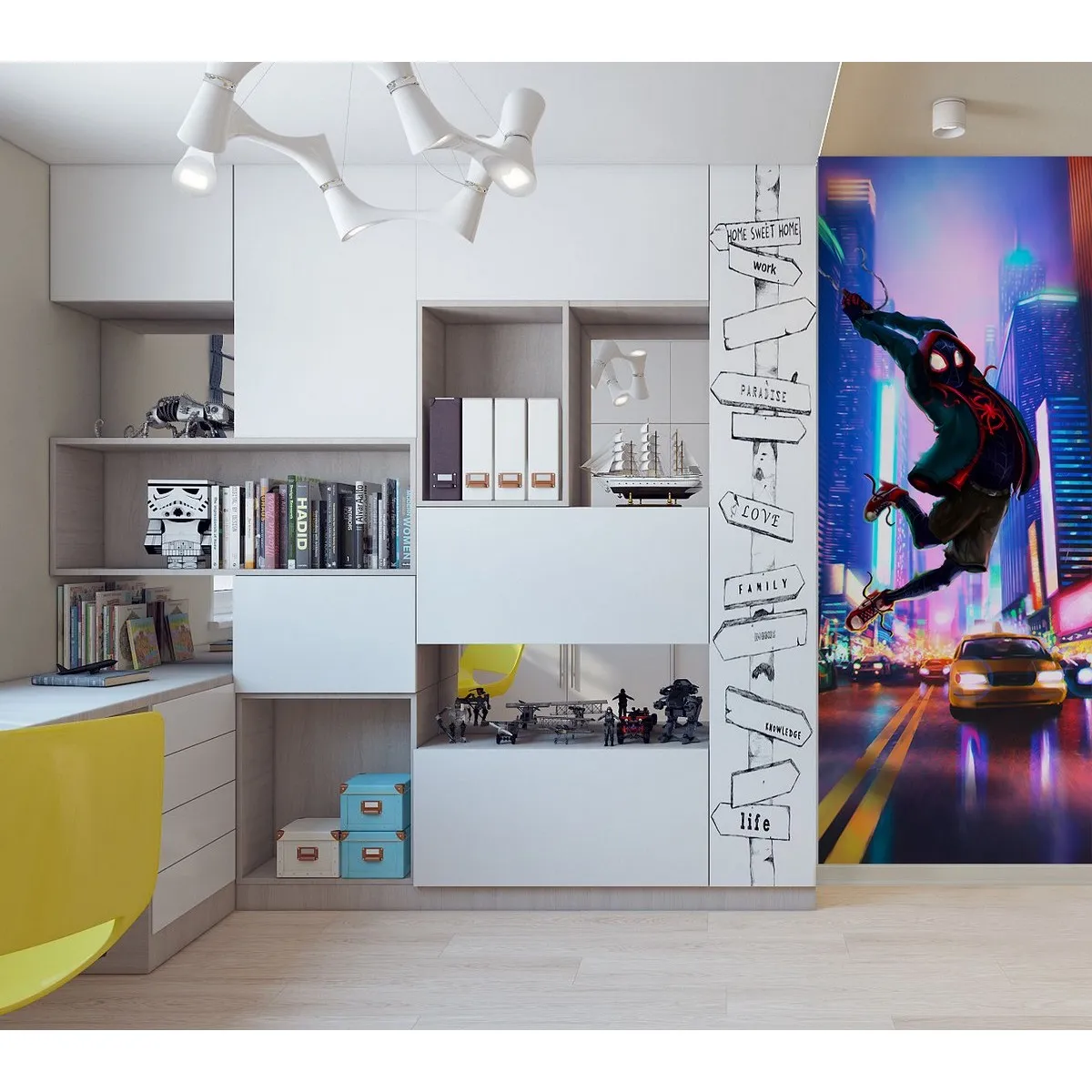 Фотообои рулонные Citydecor Детская 446 на флизелиновой основе 100x260 см