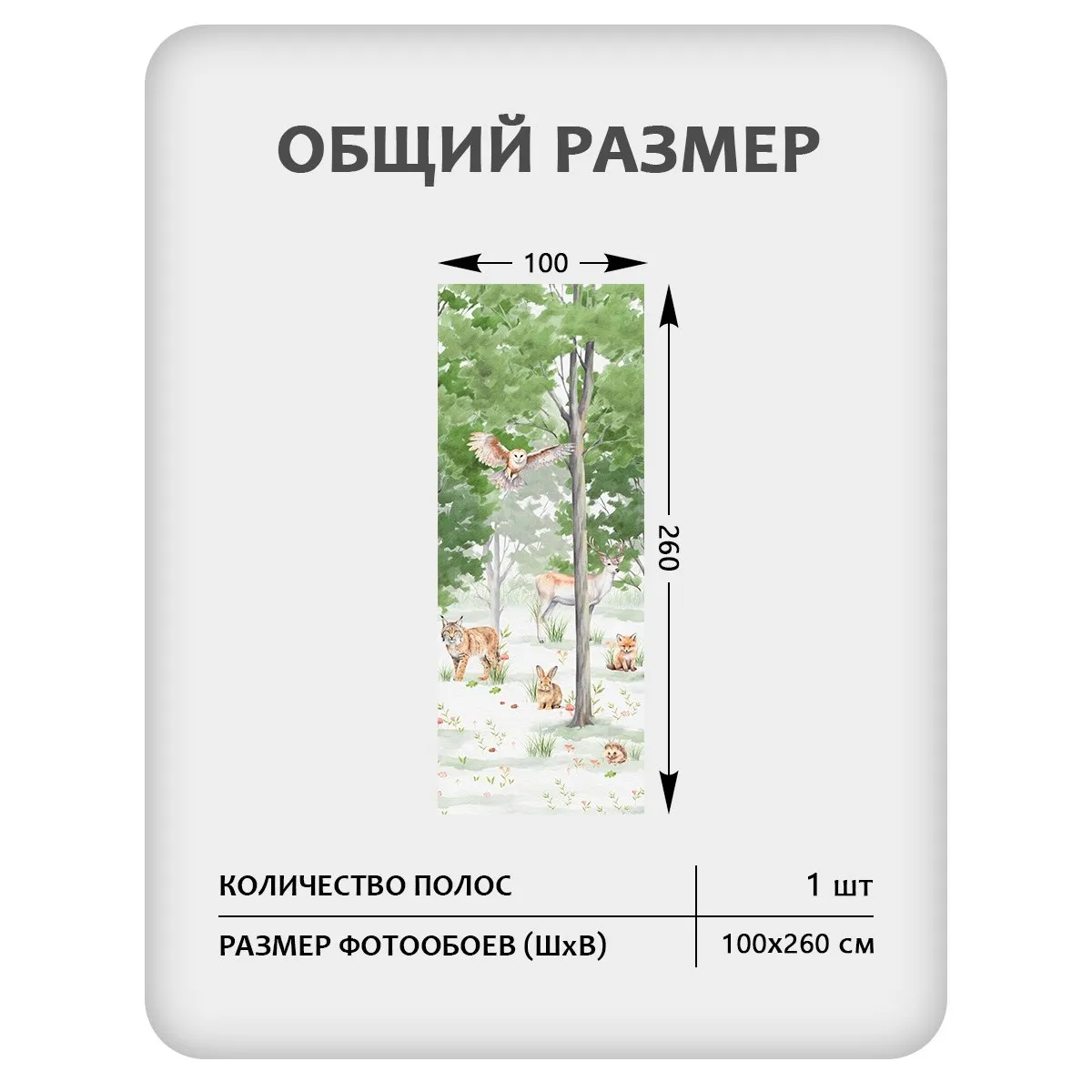 Фотообои рулонные Citydecor Детская 471 на флизелиновой основе 100x260 см