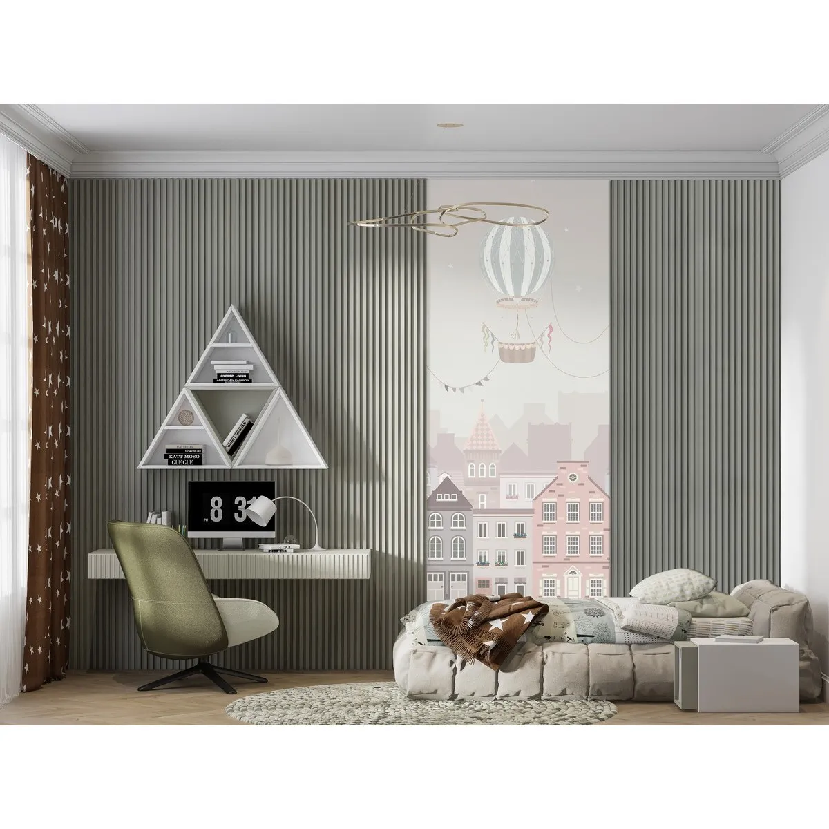 Фотообои рулонные Citydecor Dreamy 1 на флизелиновой основе 100x260 см