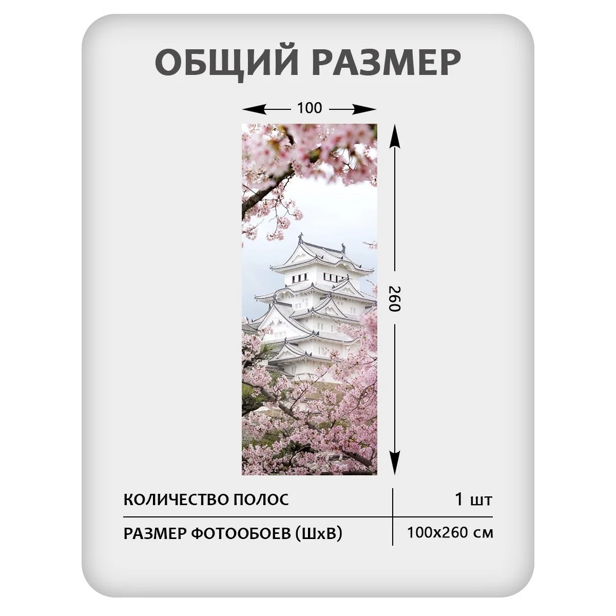 Фотообои рулонные Citydecor Цветы и Растения 33 на флизелиновой основе 100x260 см