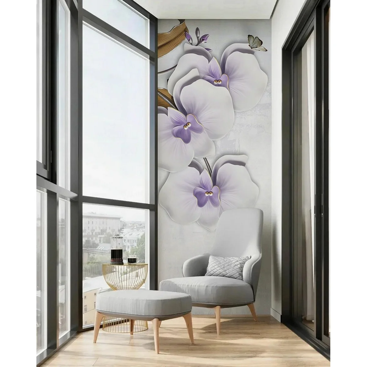 Фотообои рулонные Citydecor Цветы и Растения 42 на флизелиновой основе 100x260 см