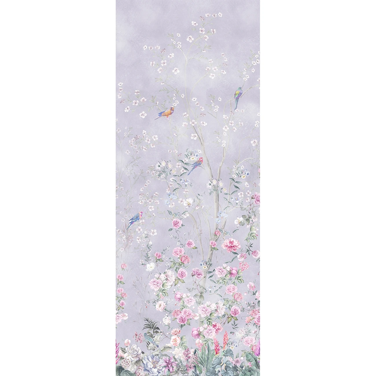 Фотообои рулонные Citydecor Flower town 24 на флизелиновой основе 100x260 см
