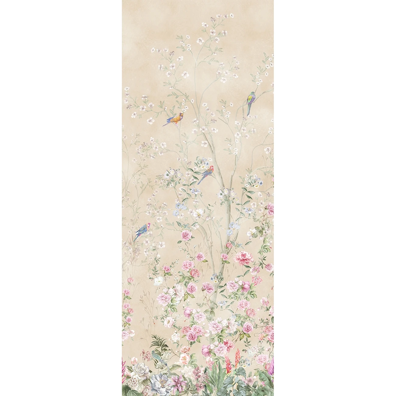 Фотообои рулонные Citydecor Flower town 25 на флизелиновой основе 100x260 см