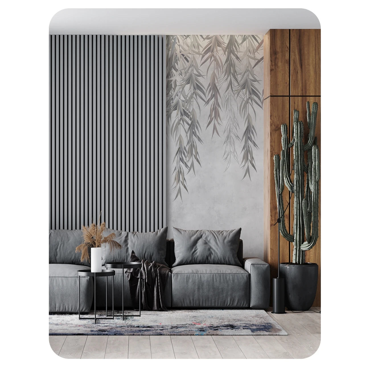 Фотообои рулонные Citydecor Flower town 30 на флизелиновой основе 100x260 см