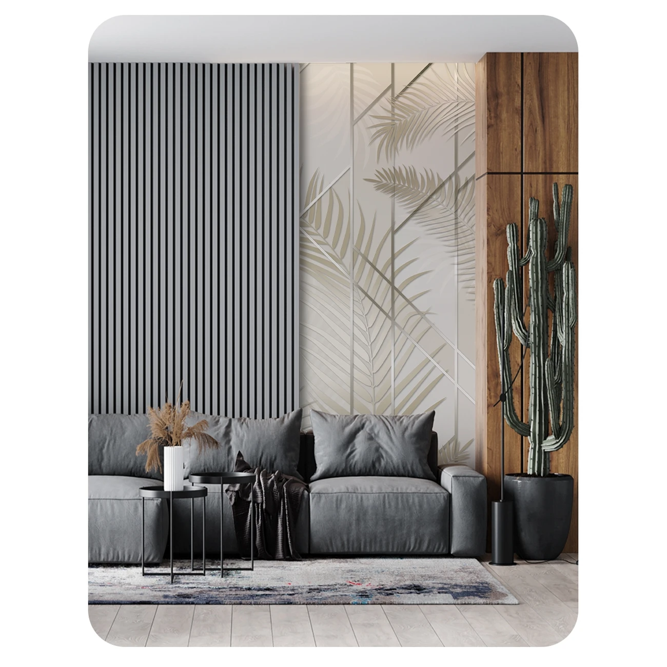 Фотообои рулонные Citydecor Flower town 32 на флизелиновой основе 100x260 см