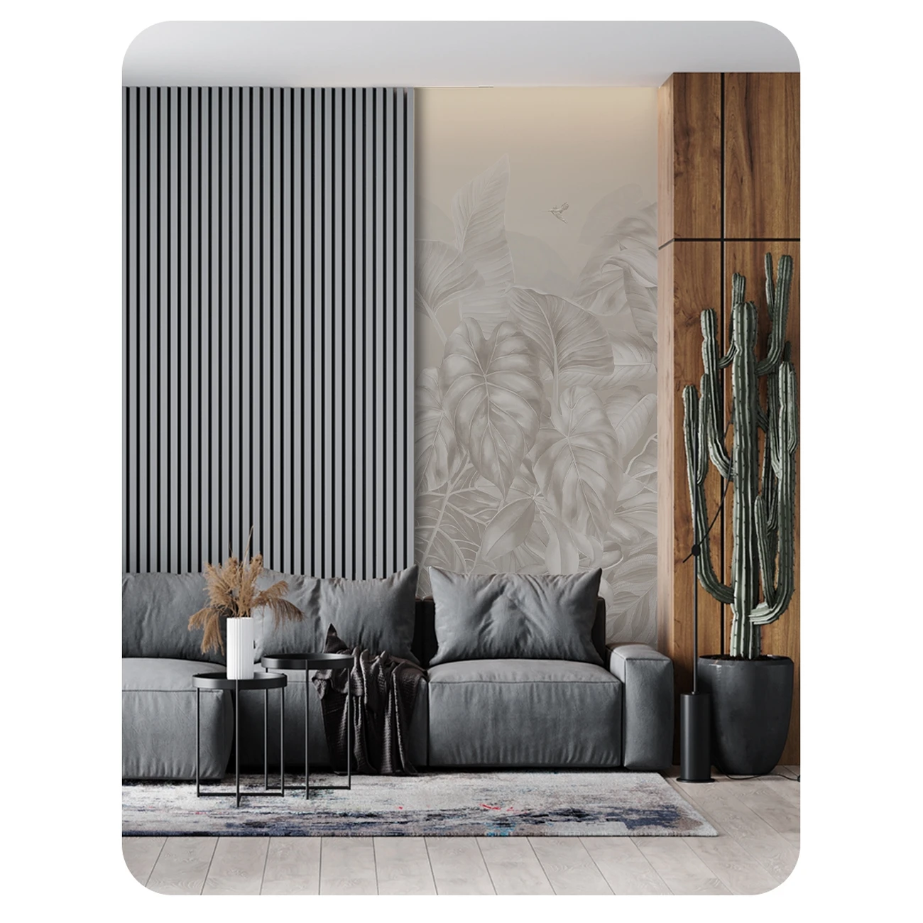 Фотообои рулонные Citydecor Flower town 35 на флизелиновой основе 100x260 см