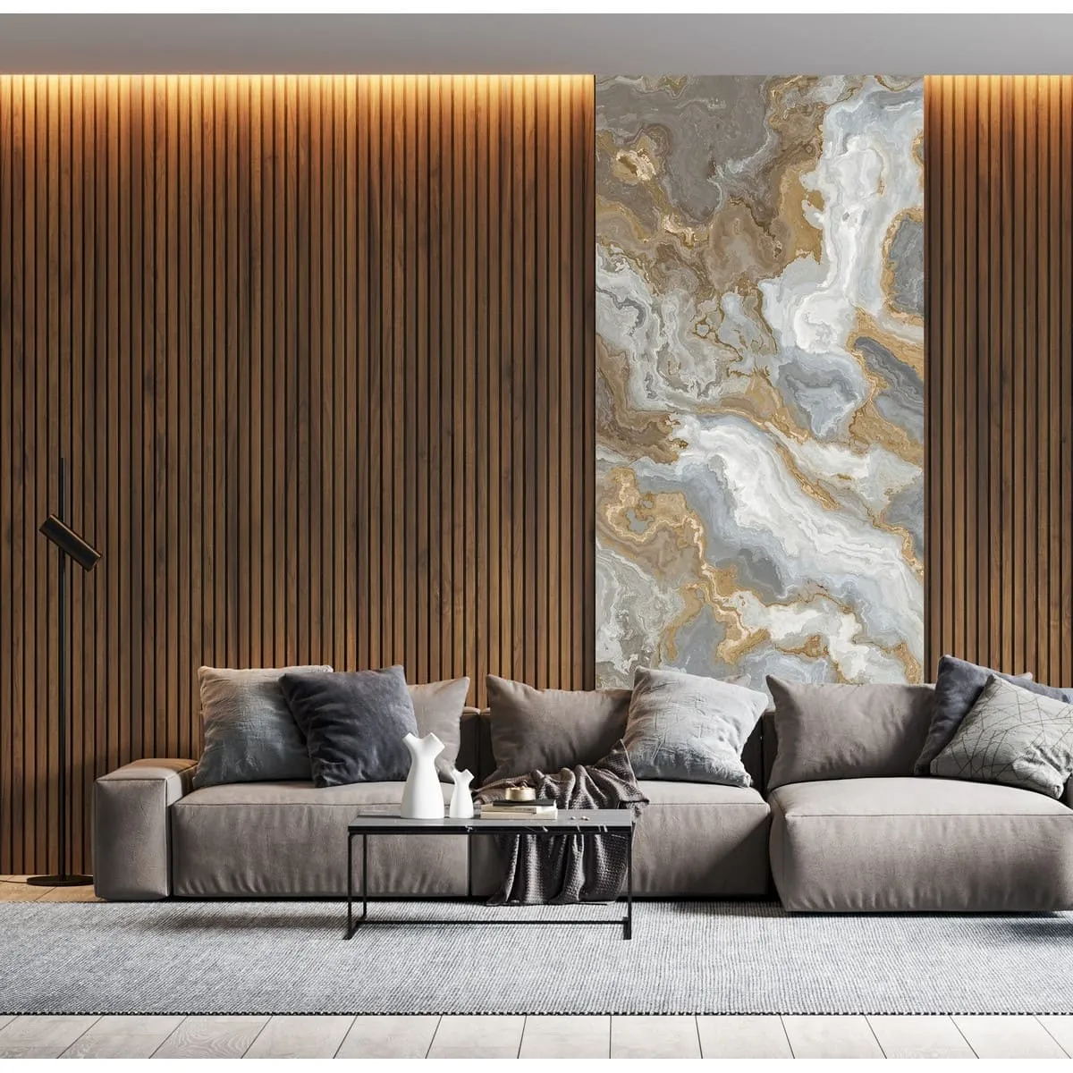 Фотообои рулонные Citydecor Флюид Арт 106 на флизелиновой основе 100x260 см