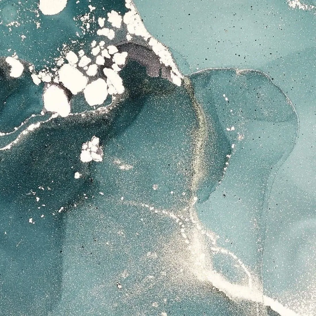 Фотообои рулонные Citydecor Флюид Арт 14 на флизелиновой основе 100x260 см