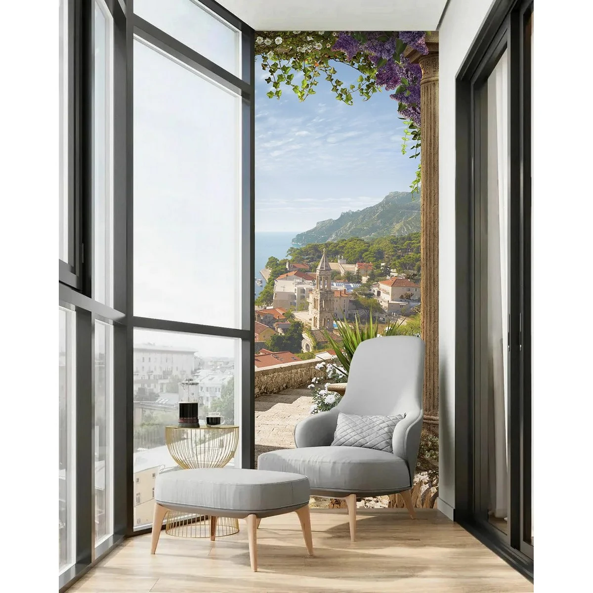 Фотообои рулонные Citydecor Фреска 34 на флизелиновой основе 100x260 см