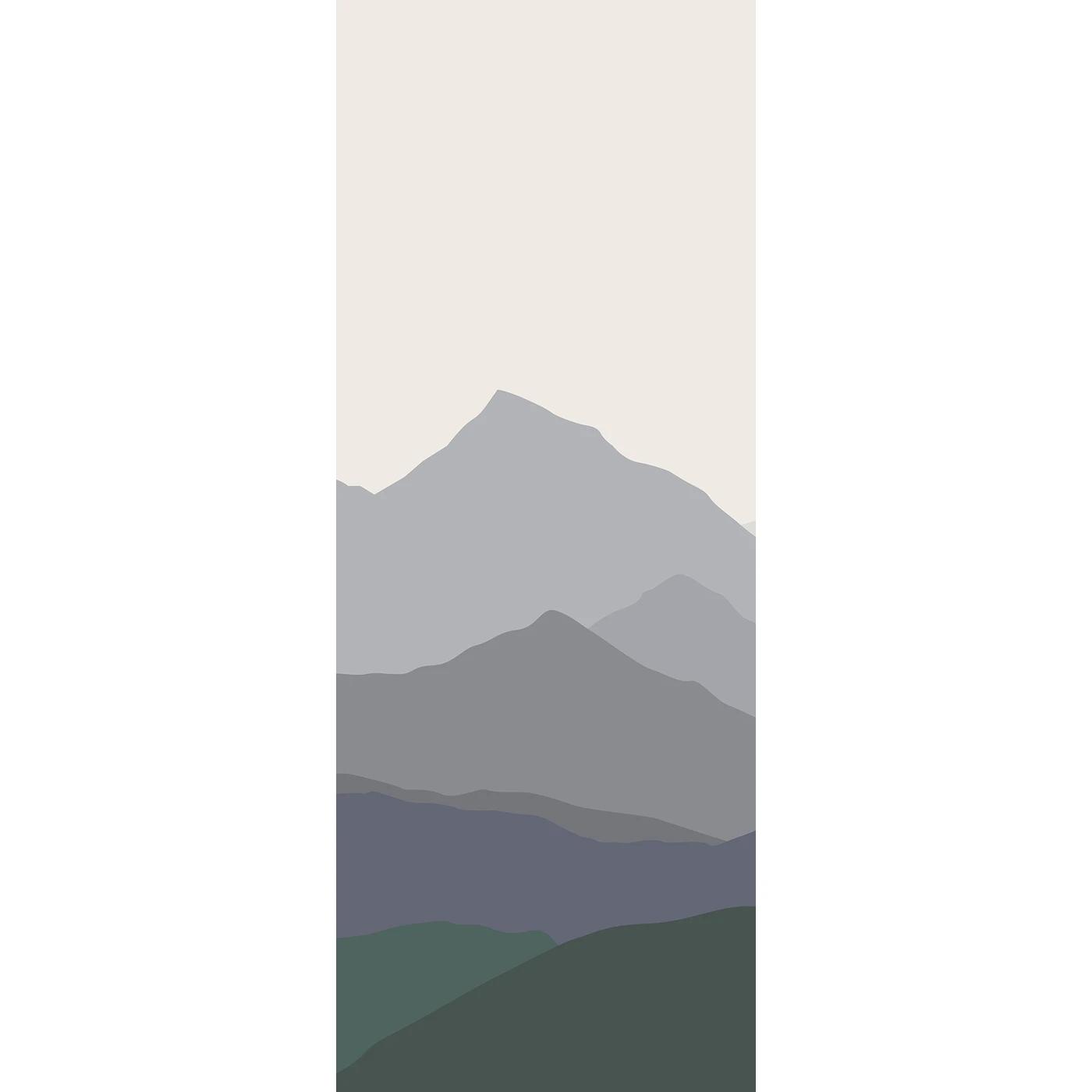 Фотообои рулонные Citydecor Горные вершины 14 на флизелиновой основе 100x260 см