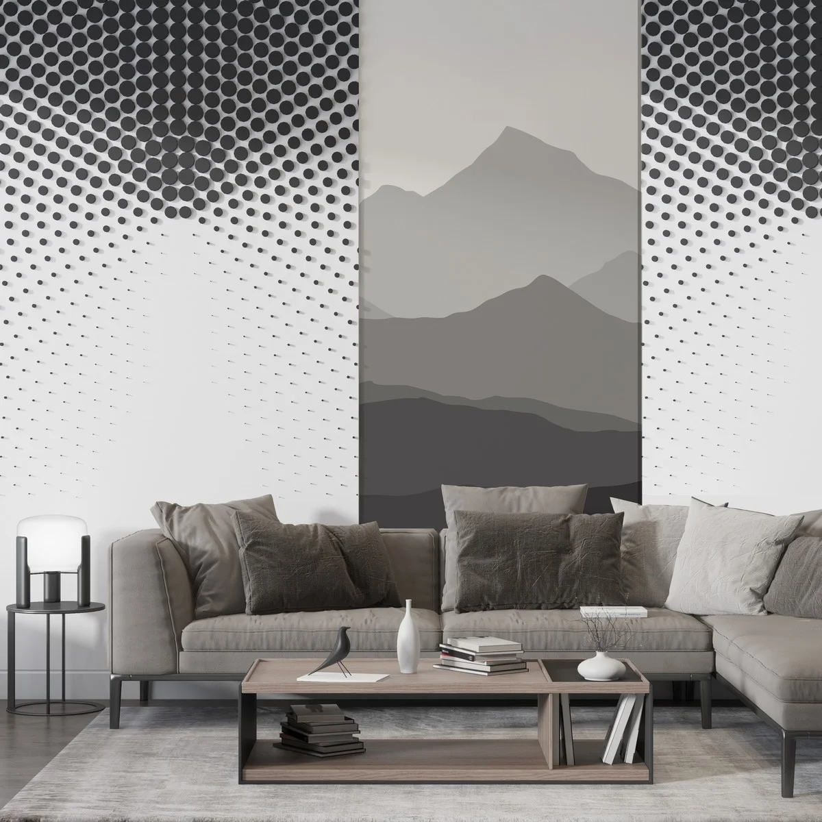 Фотообои рулонные Citydecor Горные вершины 1 на флизелиновой основе 100x260 см