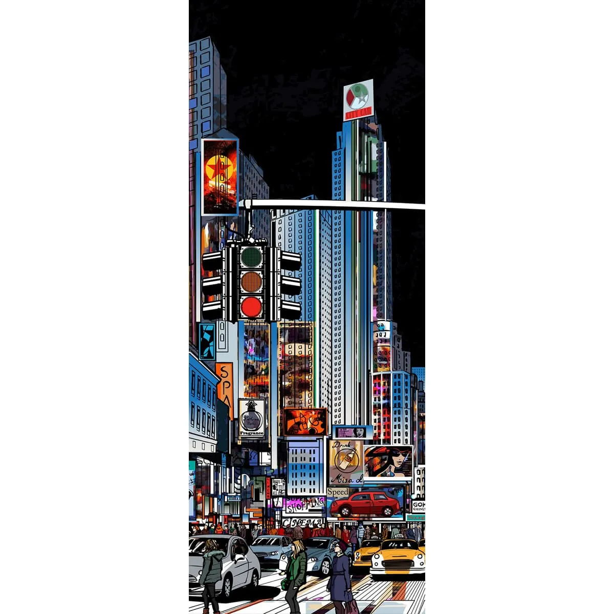 Фотообои рулонные Citydecor Города и архитектура 1 на флизелиновой основе 100x260 см