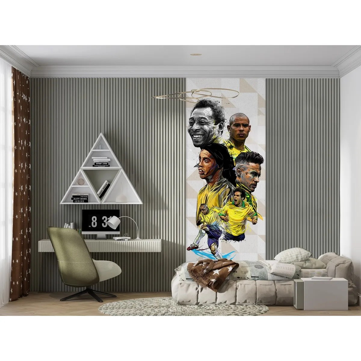 Фотообои рулонные Citydecor Legend 1 на флизелиновой основе 100x260 см