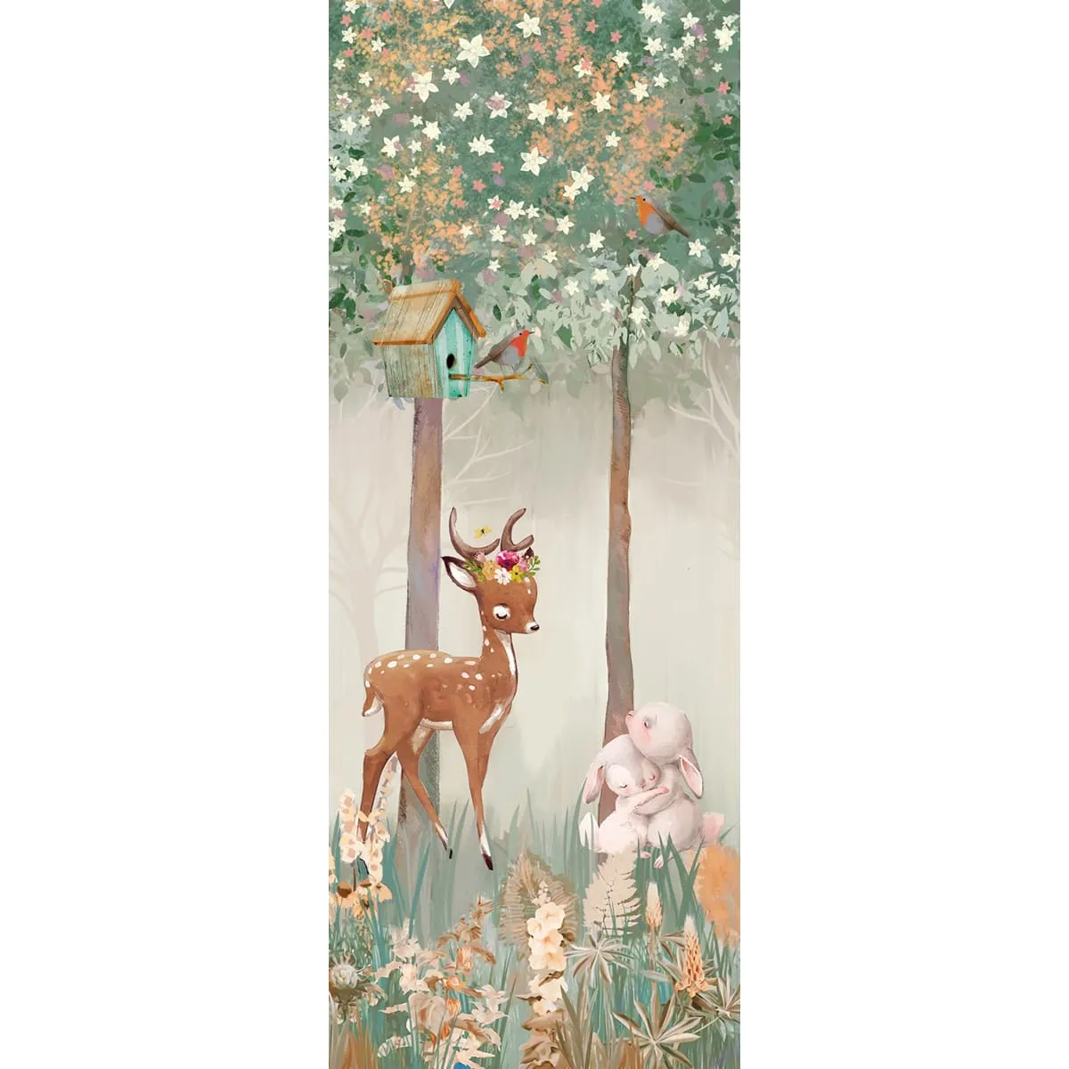 Дизайнерские фотообои рулонные Citydecor Magic Forest 10 на флизелиновой основе 100x260 см