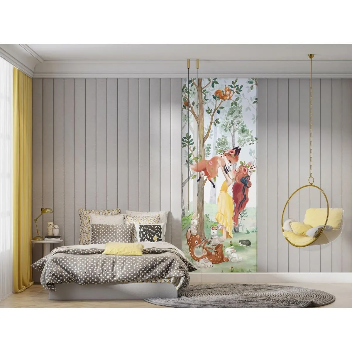 Фотообои рулонные Citydecor Magic Forest 22 на флизелиновой основе 100x260 см