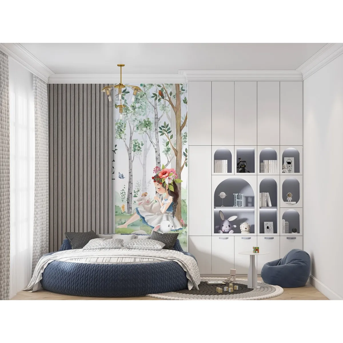 Фотообои рулонные Citydecor Magic Forest 23 на флизелиновой основе 100x260 см