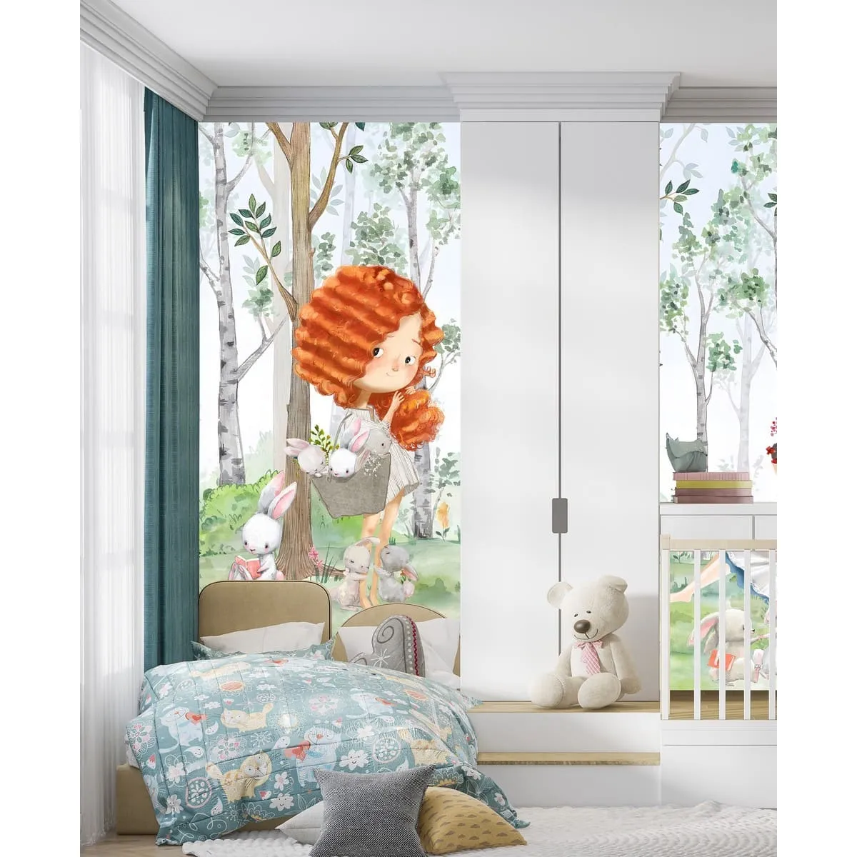 Фотообои рулонные Citydecor Magic Forest 25 на флизелиновой основе 100x260 см