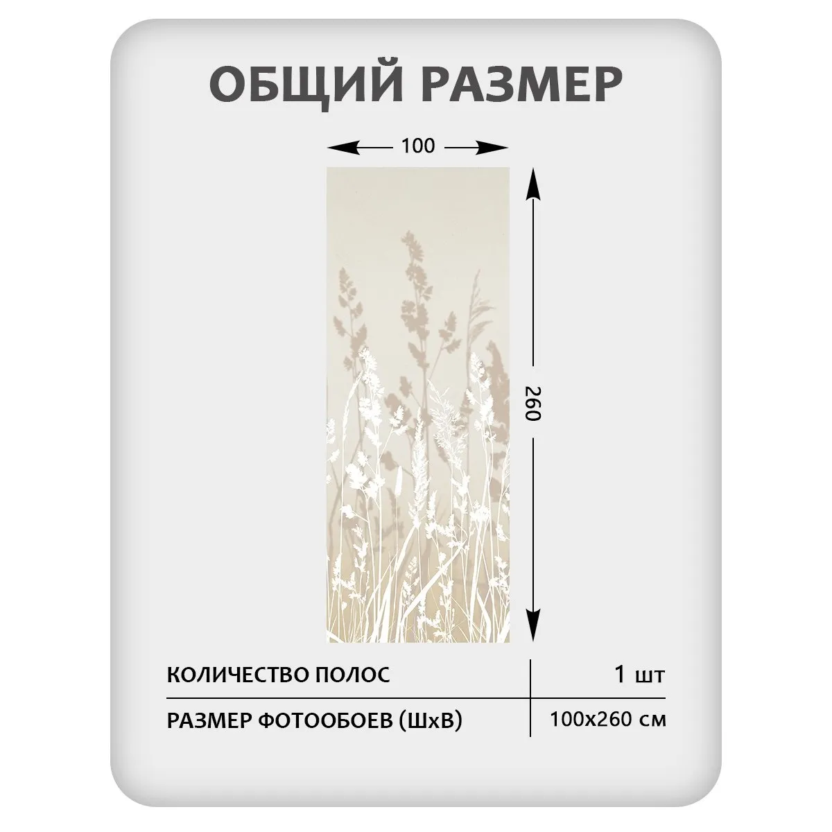 Фотообои рулонные Citydecor Невесомость 14 на флизелиновой основе 100x260 см