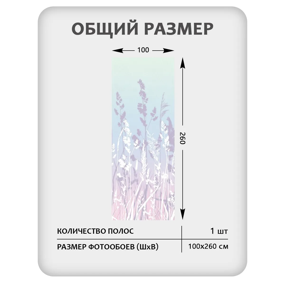 Фотообои рулонные Citydecor Невесомость 15 на флизелиновой основе 100x260 см