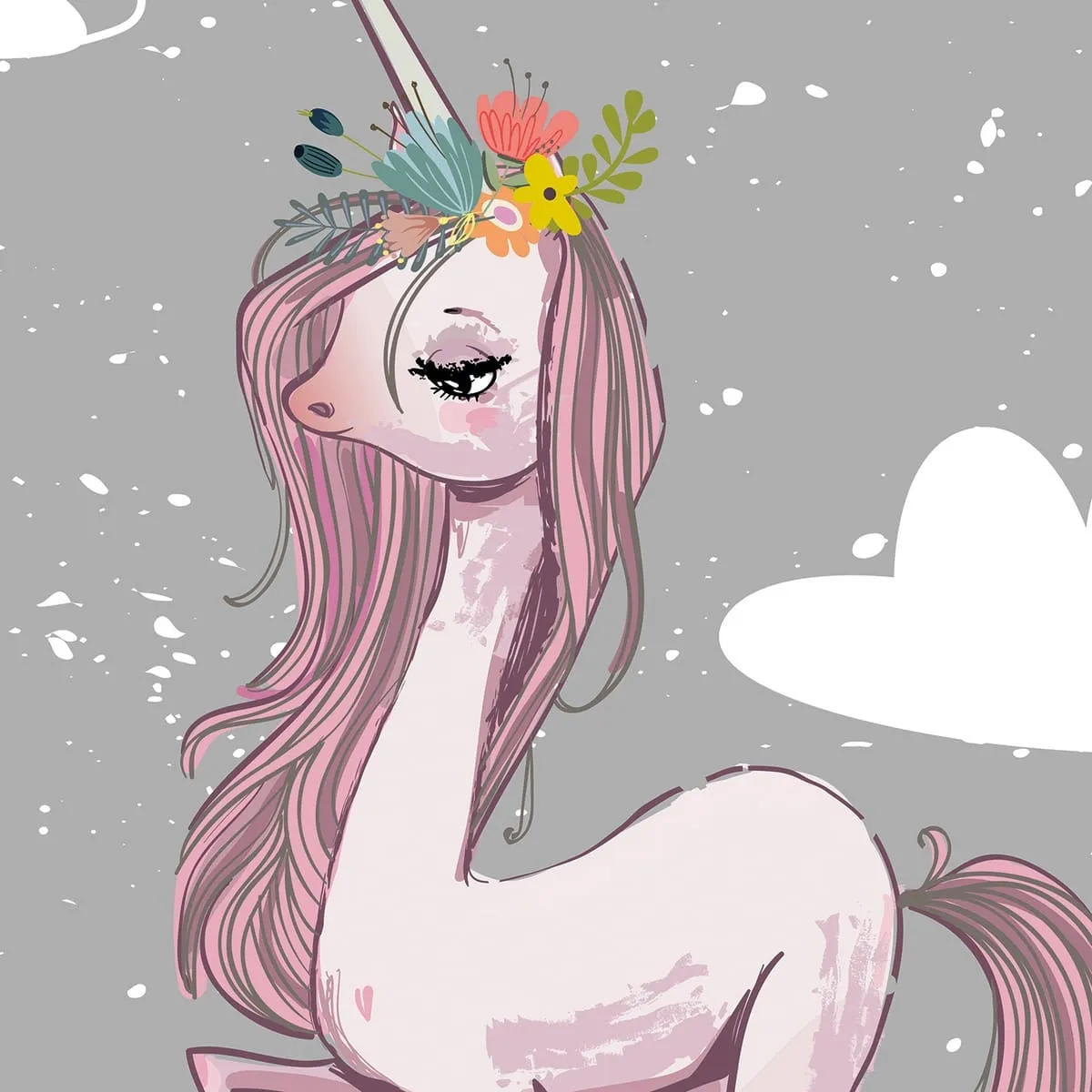 Дизайнерские фотообои рулонные Citydecor Princess 1 на флизелиновой основе 100x260 см 