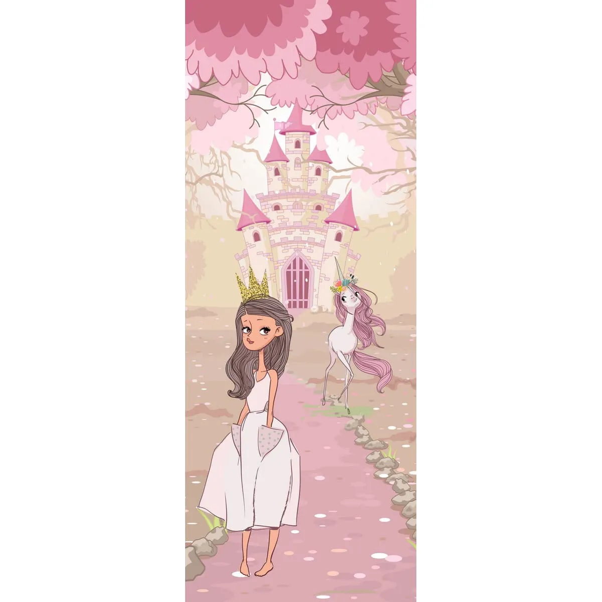 Дизайнерские фотообои рулонные Citydecor Princess 2 на флизелиновой основе 100x260 см 
